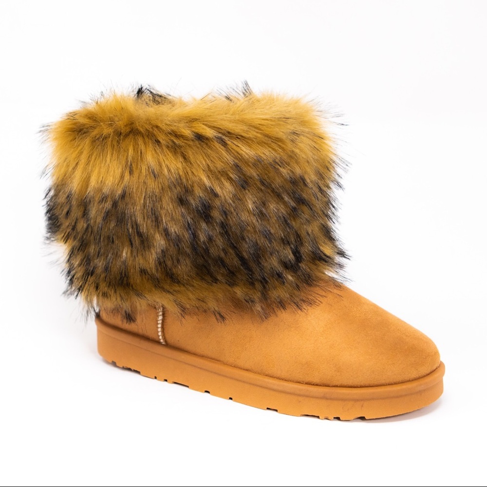 Fur ankle boots - Picture 2 of 2